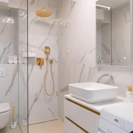 Golden Luxury Apartment Split Exterior foto